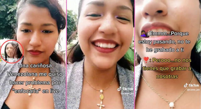 Una muchacha venezolana intentó hacer problema a una compatriota y es viral en TikTok.