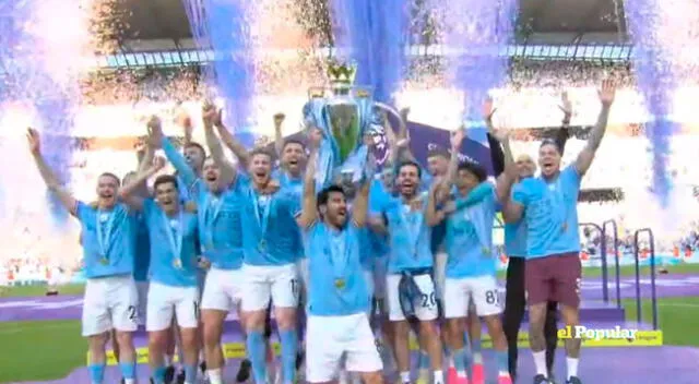 Manchester City campeón de Inglaterra.