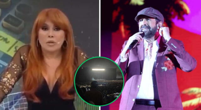 Magaly Medina contra organizadores tras fallas de sonido en concierto de Juan Luis Guerra: “Da vergüenza”