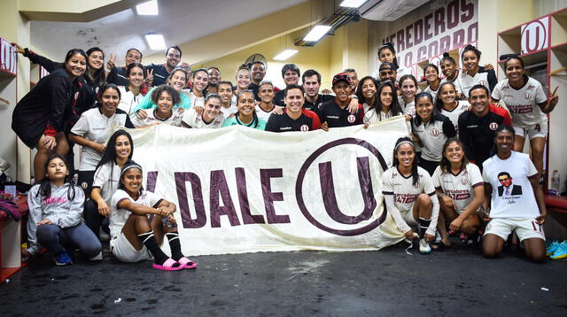 Universitario es puro festejo ha ganado los ocho encuentros de la Liga  Femenina de Fútbol.