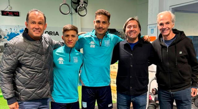 Paolo Guerrero, Catriel Cabellos y Juan Reynoso se reunieron en Argentina.