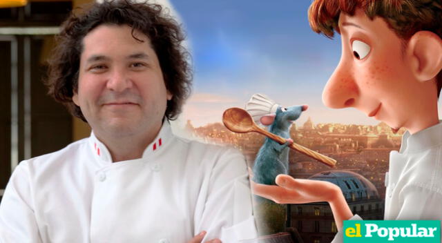 Gastón Acurio y la vez que participó en el doblaje de ‘Ratatouille’