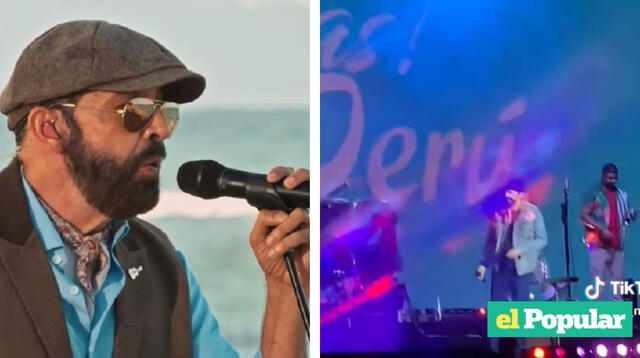 Juan Luis Guerra se despidió del Perú cantando La Bilirrubina