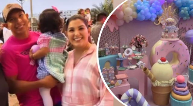 Edison Flores y Ana Siucho celebran los 2 años de su hija con fiesta de Disney.