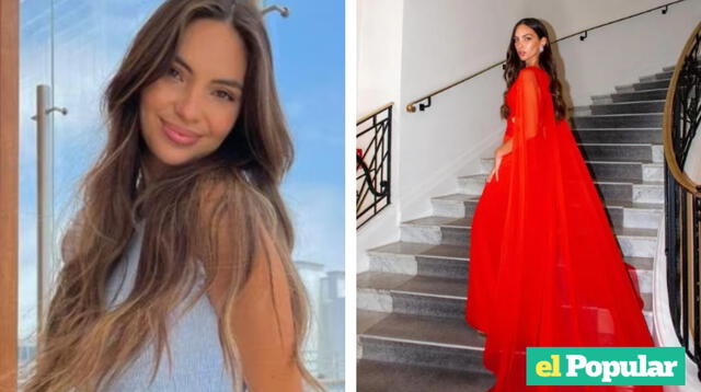 Natalie Vértiz robó todas las miradas en el Festival de Cannes 2023 con espectacular vestido rojo