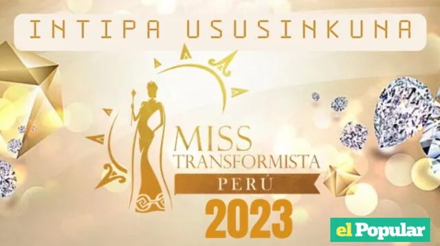 Se lanza la segunda edición del Miss Transformista Perú 2023