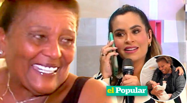 Doña Peta habla EN VIVO con Ethel Pozo tras conocer a su nuevo nieto, hijo de Paolo Guerrero.