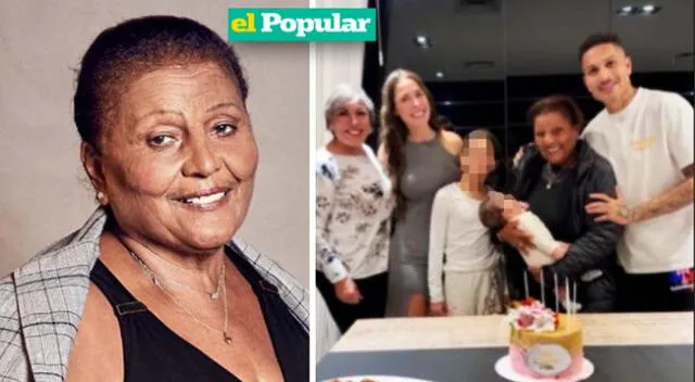 Doña Peta celebra su cumpleaños al lado de su nieto, Paolo Guerrero y su nuera Ana Paula Consorte