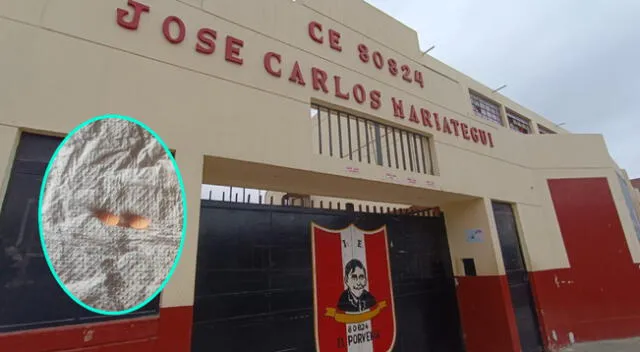 Colegio donde escolares vendían pastillas para dormir.