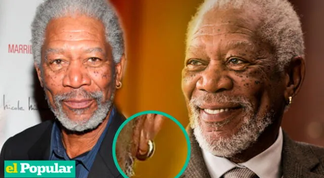 Hay una creencia detrás de los aretes de Morgan Freeman que te sorprenderá.