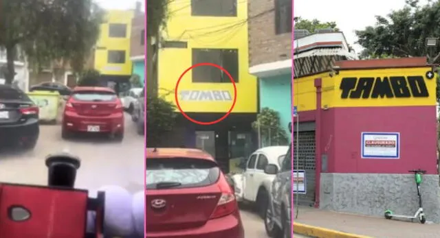Un muchacho peruano vio una tienda llamada "Tombo" y usuarios en TikTok se vacilan a mil.