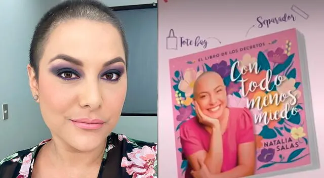 Natalia Salas lanza su libro tras enfrentar cáncer de mama: "Con todo menos miedo"