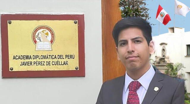 Sanmarquino llenó de orgullo a su casa de estudios tras entrar a la Academia Diplomática del Perú.