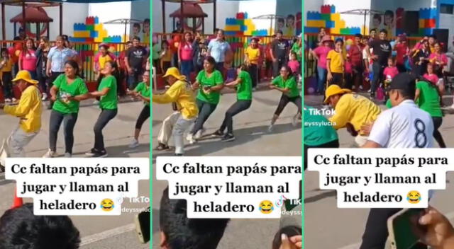 La escena fue viral en TikTok.