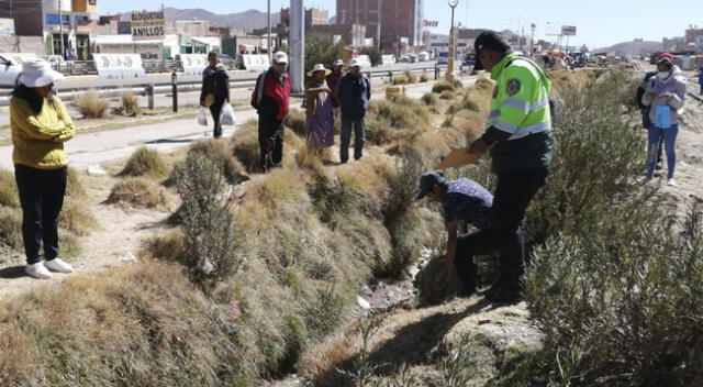 Hombre de 96 años es hallado sin signos vitales en el sector de la salida de Cusco, Juliaca.