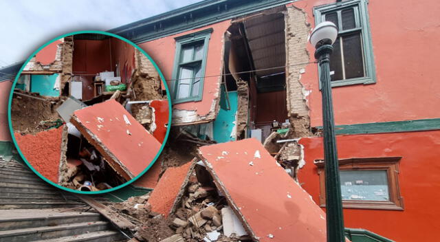 Casona construida en principios del siglo XX se derrumbó en Barranco.