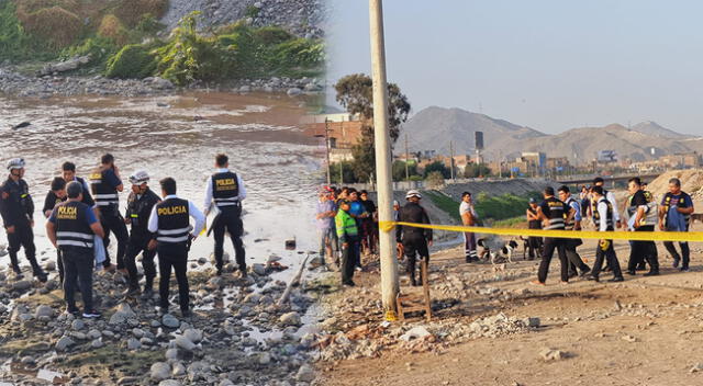Encuentras restos de una personas en el río Rímac, distrito de El Agustino.