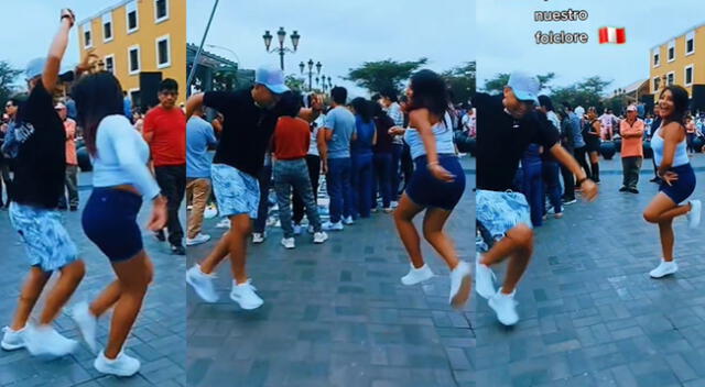 Jóvenes peruanos causaron sensación en TikTok al ritmo de huayno y son un éxito con sus llamativos pasos de baile.