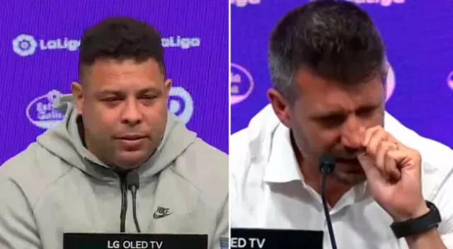 Ronaldo se pronunció en conferencia tras descenso del Real Valladolid.