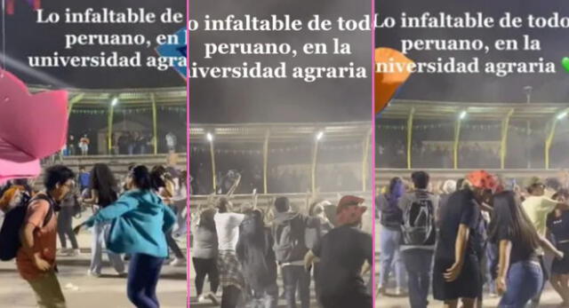 Estudiantes de la Universidad Agraria de La Molina bailan huayno y son virales en TikTok.