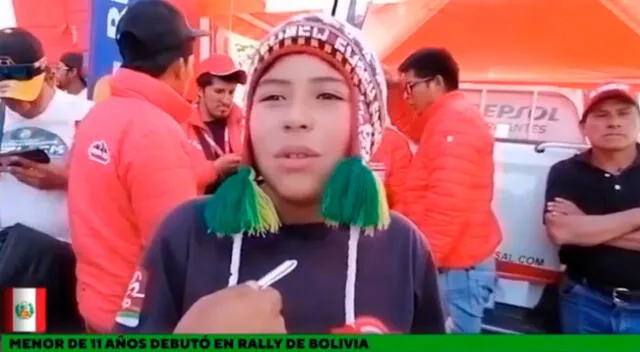 Sayeed Sierra hace historia en el rally de Bolivia.