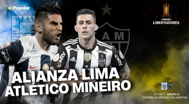 Alianza Lima recibe al Atlético Mineiro en Matute. Sigue aquí la transmisión del partido.