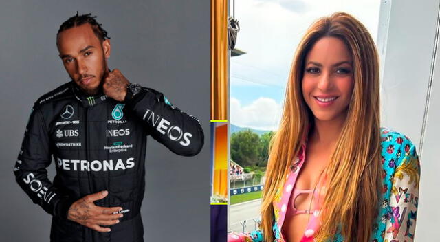 Lewis Hamilton, piloto vinculado a Shakira: la sorprendente fortuna del 7 veces campeón de Fórmula 1