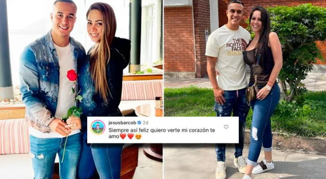 Jesús Barco está enamoradísimo de Melissa Klug y lo demuestra.