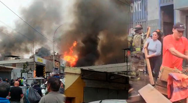 Unidades de bomberos ya se encuentran en la zona.