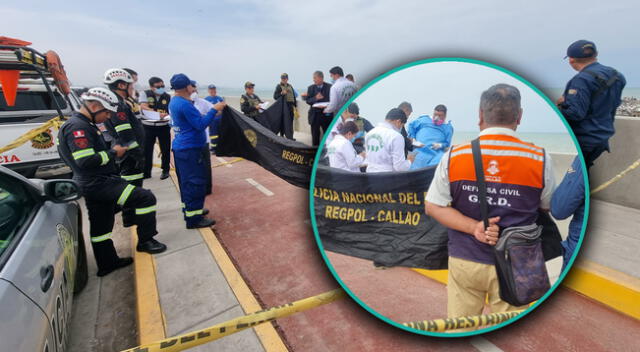 Niño fue hallado sin vida en mar del Callao.