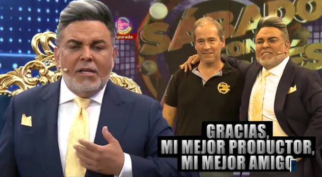 Andrés Hurtado se retracta y le dedica emotivo video a su productor.