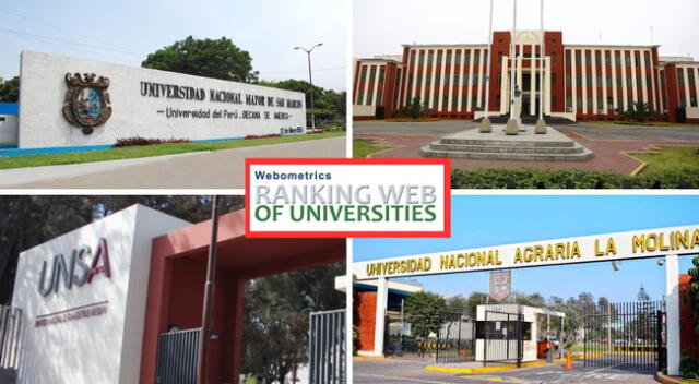 Conoce la lista oficial de las mejores universidades públicas del país, según el ranking internacional Webometrics.