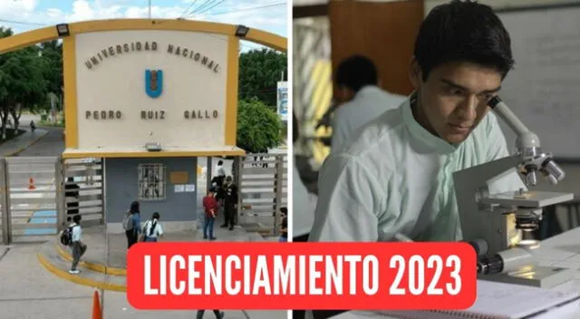 La Universidad Pedro Ruiz de Gallo deberá convocar el examen de admisión de forma inmediata.