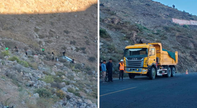 El trágico accidente de tránsito ocurrió cerca de las 2:30 de la tarde en Yura, Arequipa.
