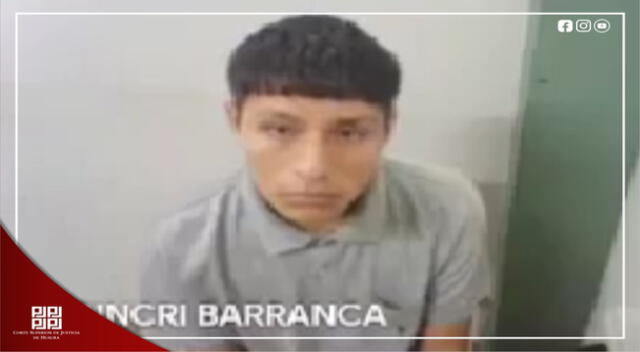 Dictan prisión para Yolvin Fernando Vásquez Antaurco por asesinar a un escolar en Barranca