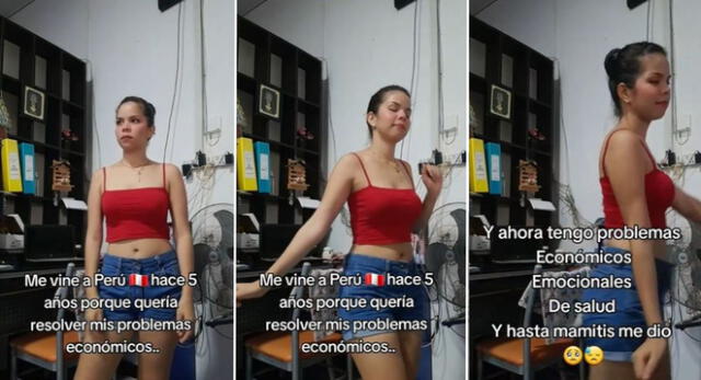 La joven venezolana contó lo que pasó tras estar 5 años en Perú y escena es viral en TikTok.