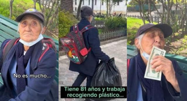 La historia de la adulta mayor conmovió a miles de usuarios en TikTok que se hizo viral.