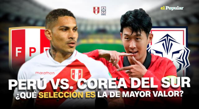 Perú vs. Corea del Sur: conoce todos los detalles del partido internacional.