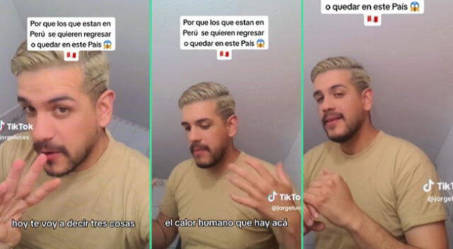 El video  del venezolano fue viral en TikTok.