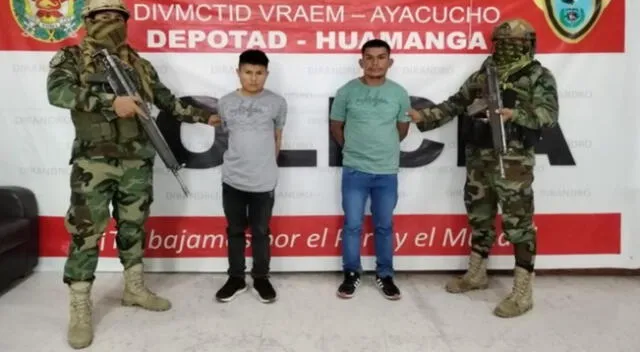 Los presuntos terroristas Carlos Solier Zúñiga, camarada "Carlos" y otro civil identificado como camarada “Dilan Joel” fueron detenidos