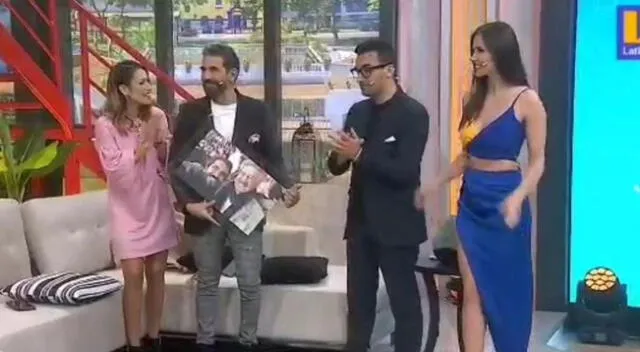 Fernando Díaz y Santi Lesmes se conmueven en 'Arriba mi gente'.