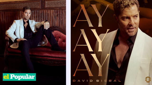 David Bisbal estrenó su nueva canción con ritmo de bachata "Ay, Ay, Ay".