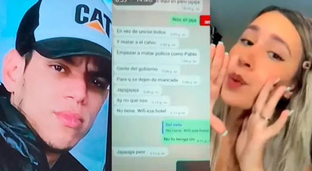 'Wanda' tenía conversaciones con sus sicarios vía un chat grupal de WhatsApp.