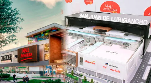 Mall Aventura de San Juan de Lurigancho cuenta con 73% de arrendo de diferentes marcas.