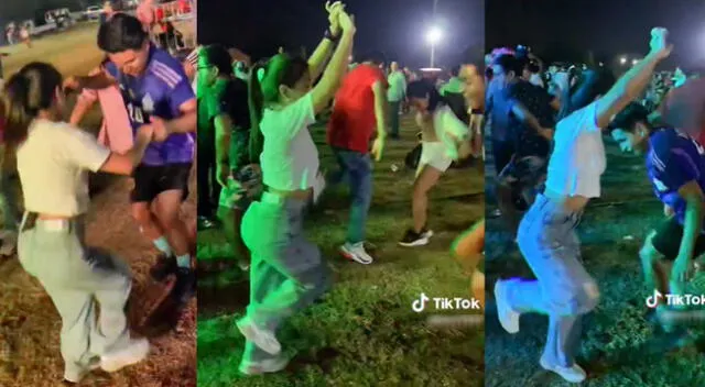 Jóvenes peruanos se lucen bailando huayno y es sensación en redes sociales.