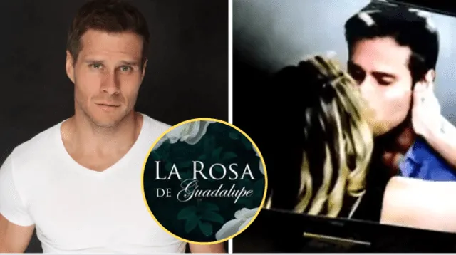Miguel Arce impacta con actuación de beso en 'La Rosa de Guadalupe'.