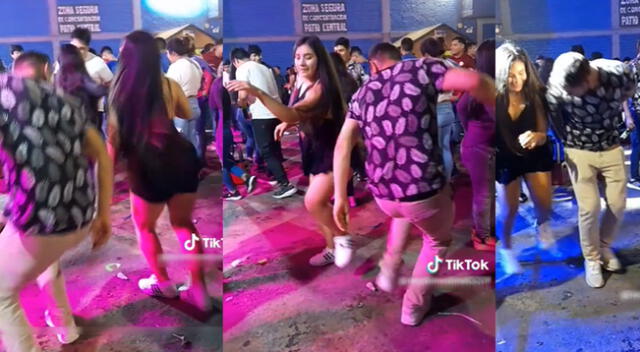Jóvenes peruanos se enfrentaron en singular duelo de baile cajamarquino y sorprenden en las redes sociales.