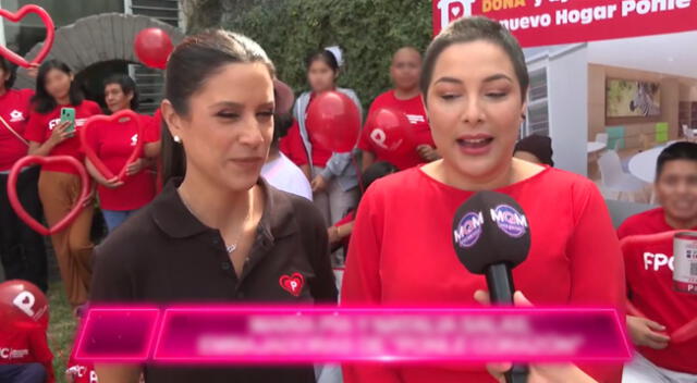 Natalia Salas y María Pía se unen para participar de colecta para los niños con cáncer