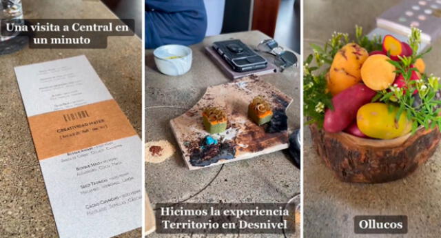 Peruanos van a almorzar a Central, gastan más de S/1000 por persona y es viral: “Pagar para comer olluco”