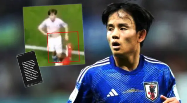 ¿Qué dijo el jugador japonés luego de su criticado accionar contra Perú?